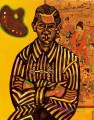 Retrato de EC Ricart Joan Miró